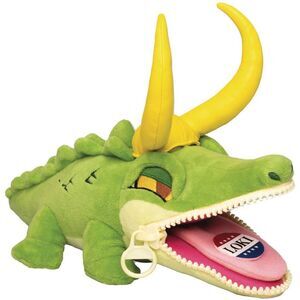 Quantum Mechanix QMx - Marvel - Alligator Loki Zippermouth Plush